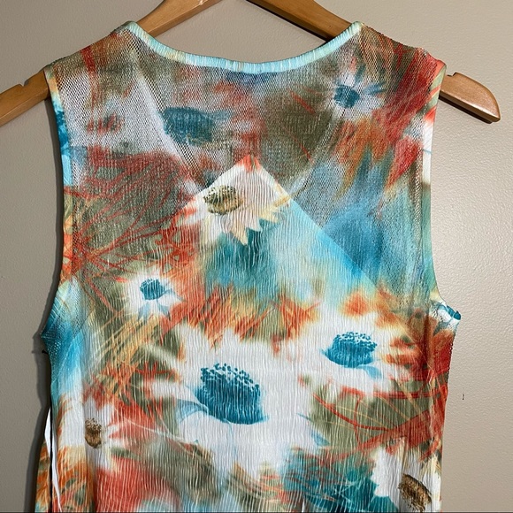 KOMAROV draw string pocket mini crinkle dress - Picture 5 of 11